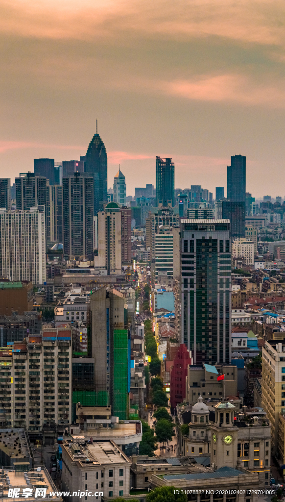 大城市地标建筑摄影