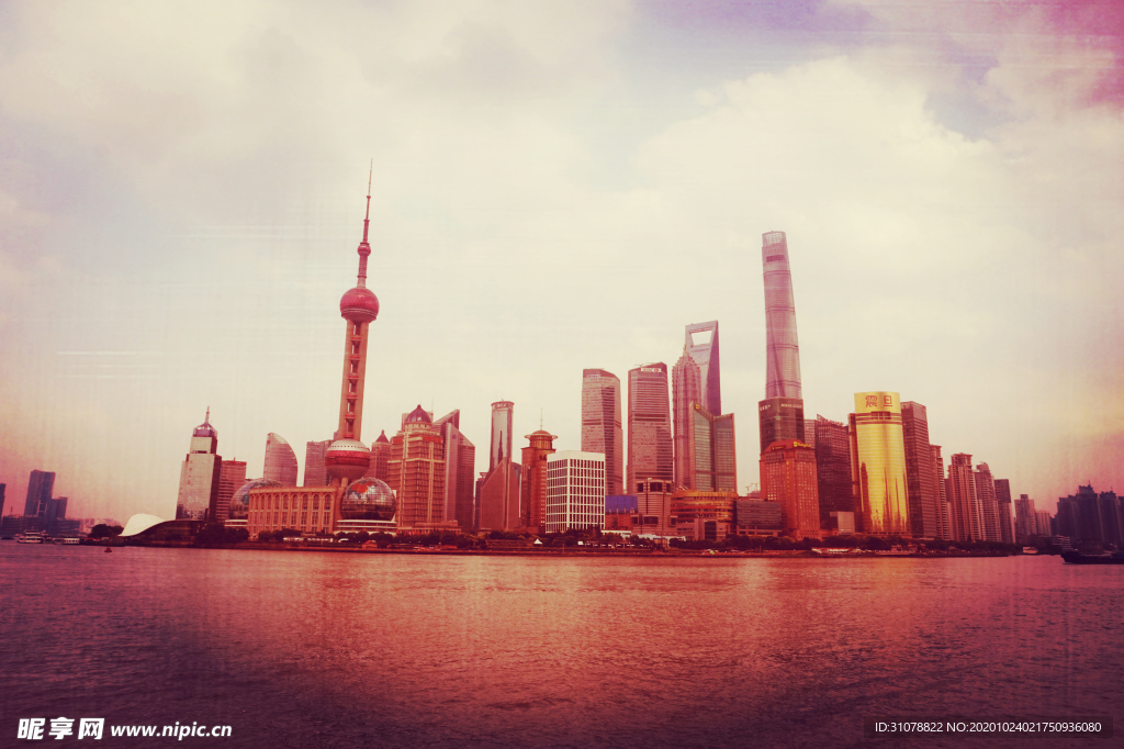 大城市地标建筑摄影