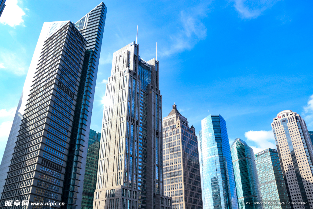 大城市地标建筑摄影