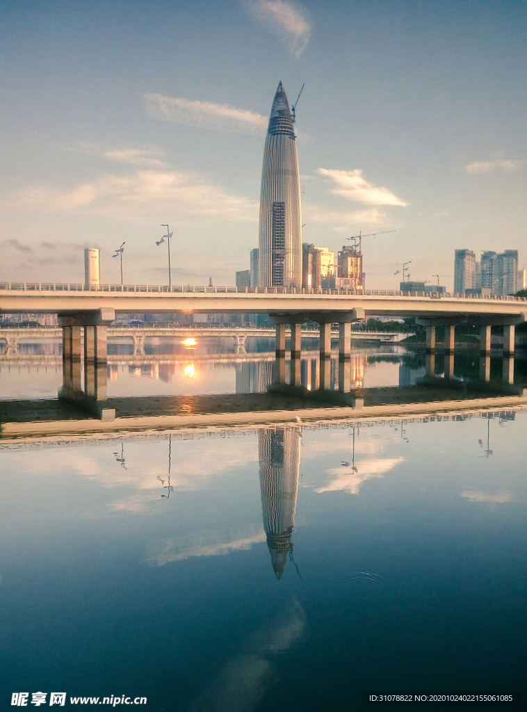 大城市地标建筑摄影