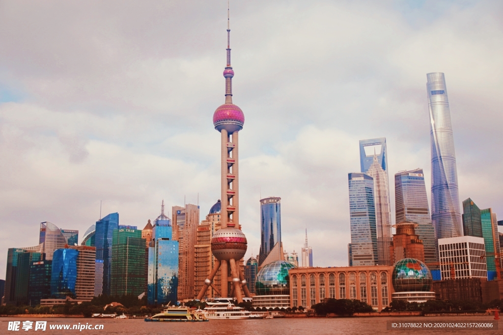 大城市地标建筑摄影