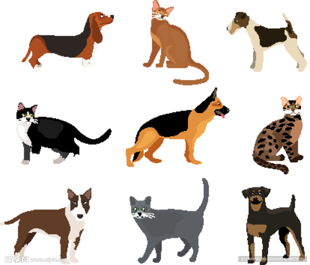 狗 DOG 动物 卡通