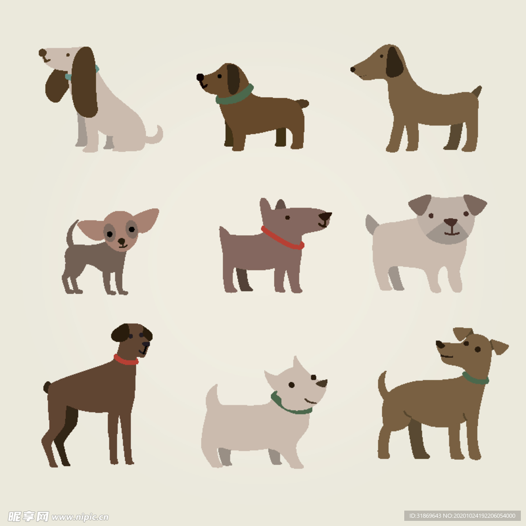 狗 DOG 动物 卡通