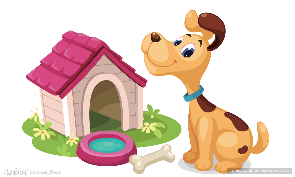 狗 DOG 动物 卡通