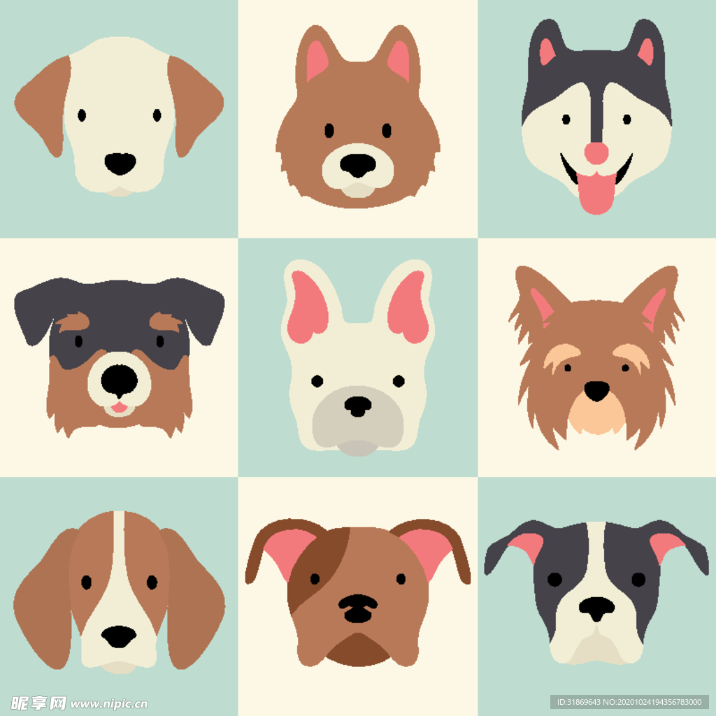 狗 DOG 动物 卡通