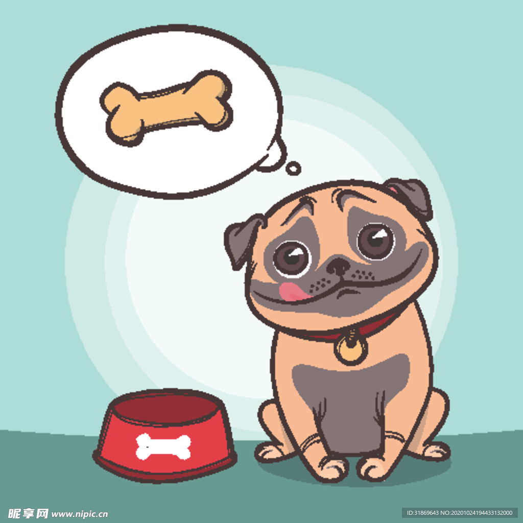 狗 DOG 动物 卡通