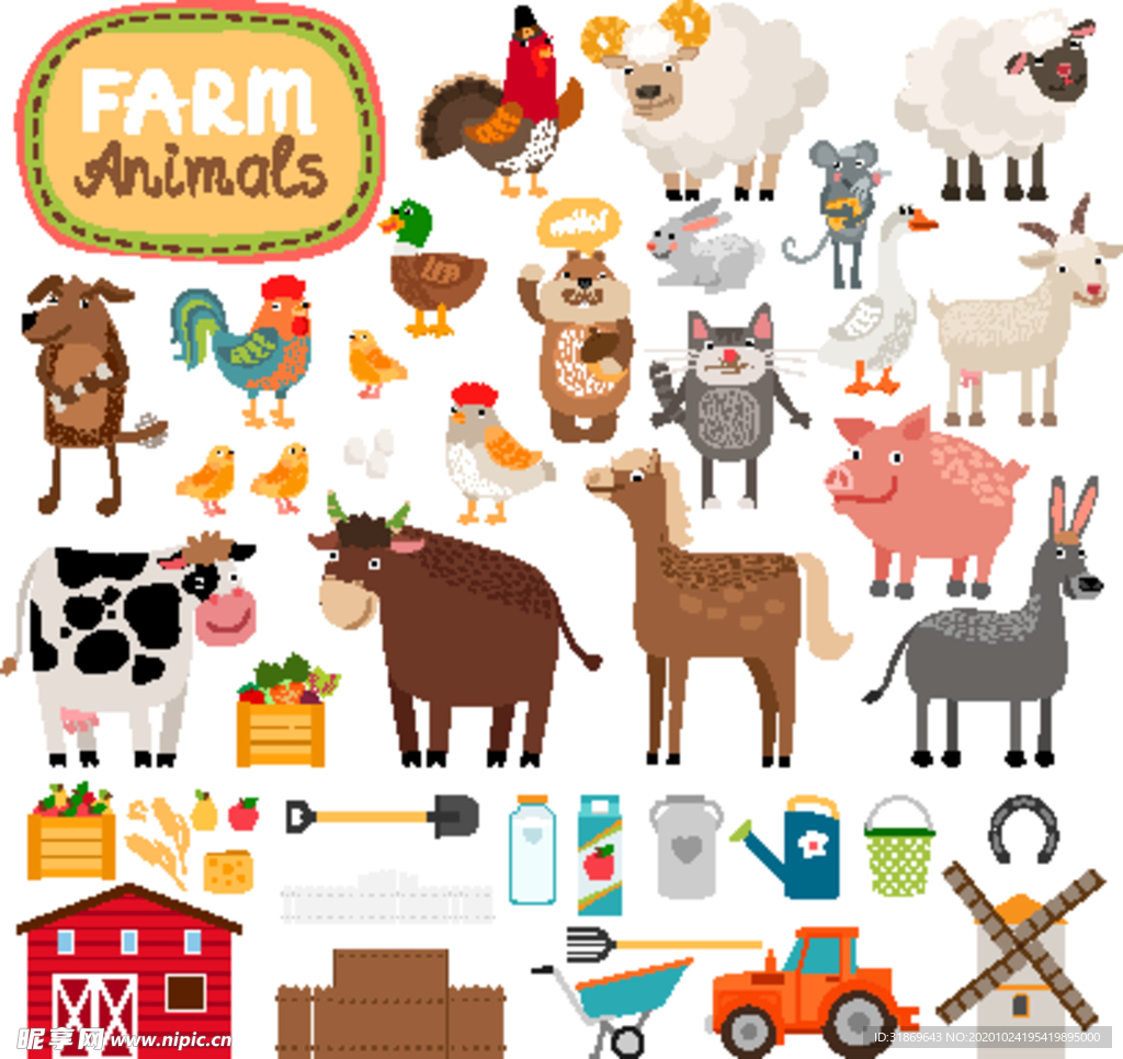 狗 DOG 动物 卡通