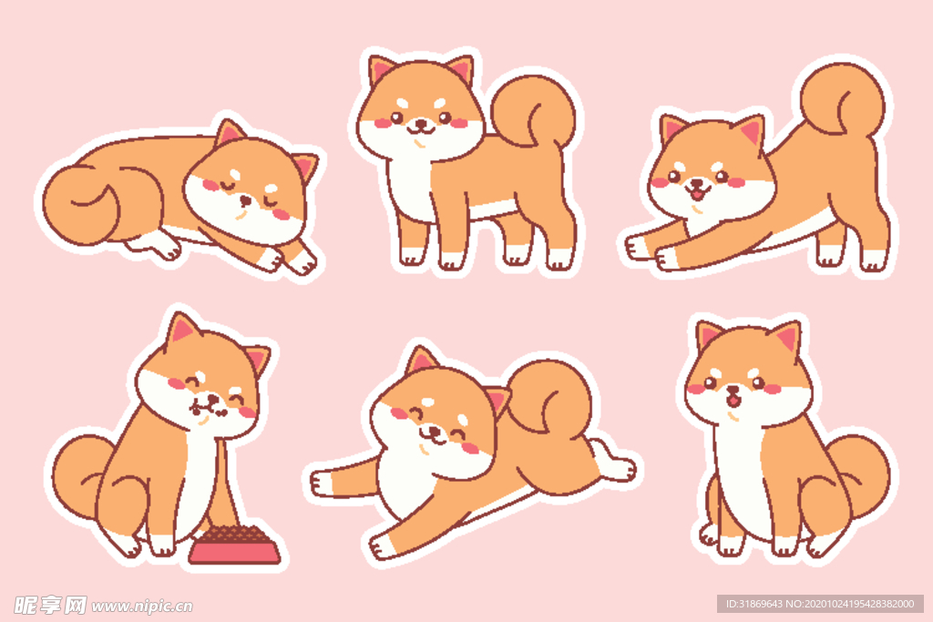 狗 DOG 动物 卡通