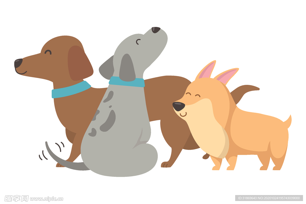 狗 DOG 动物 卡通