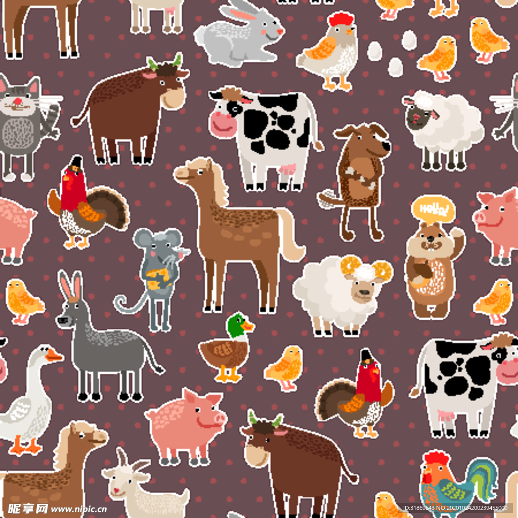 狗 DOG 动物 卡通