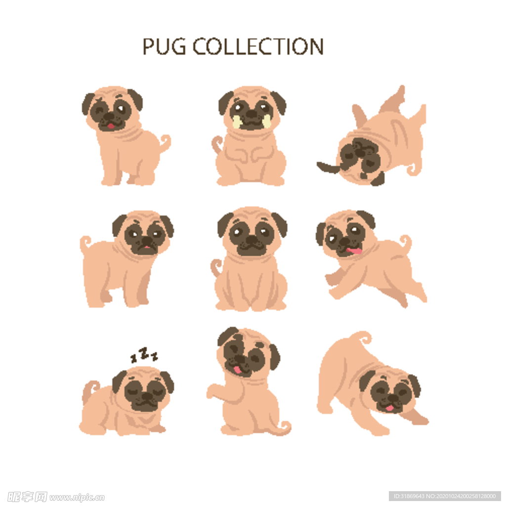 狗 DOG 动物 卡通