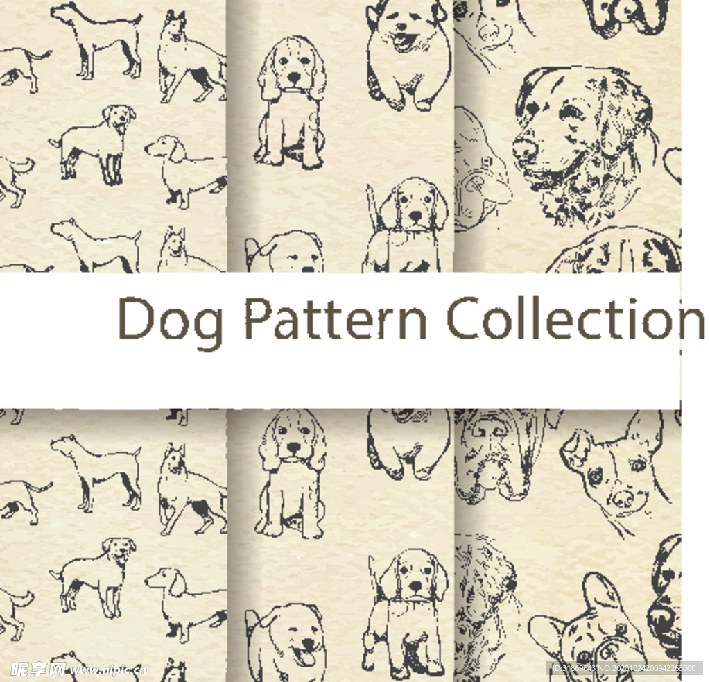 狗 DOG 动物 卡通