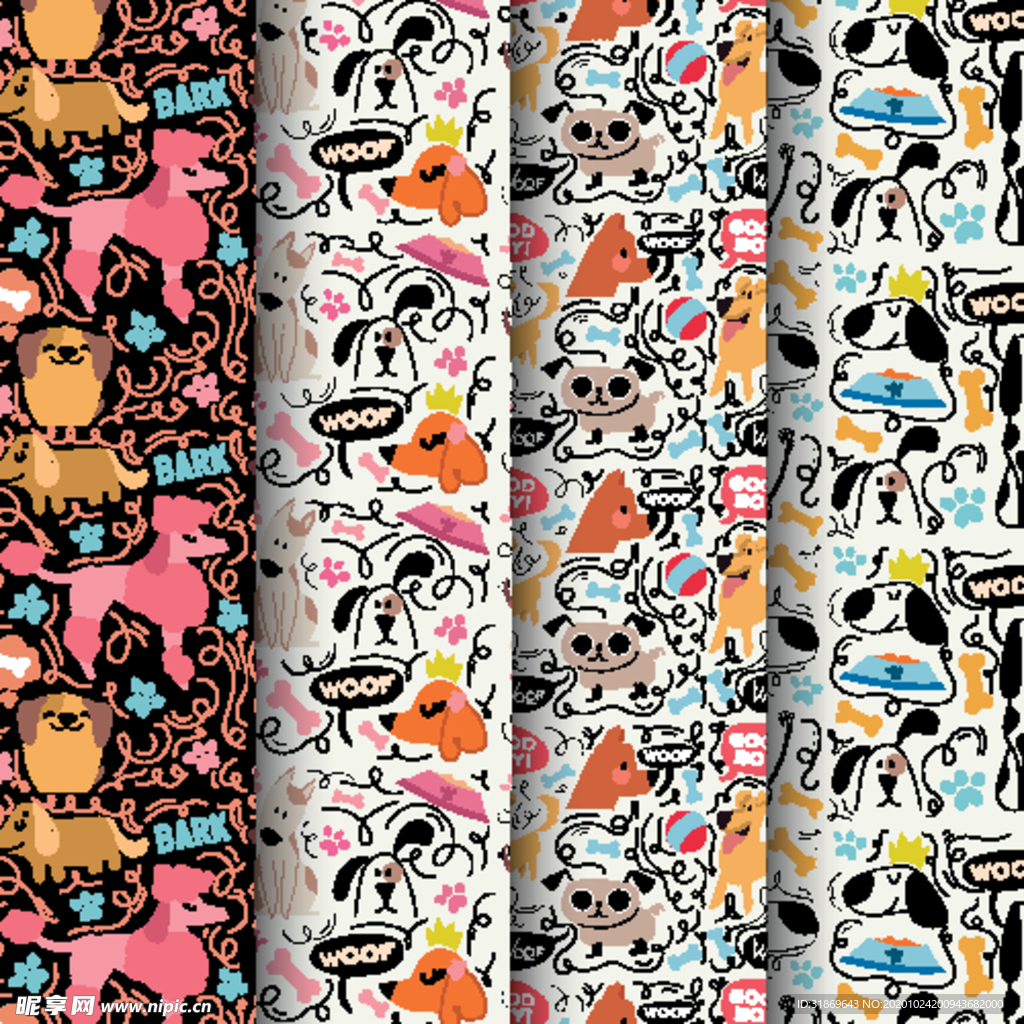 狗 DOG 动物 卡通