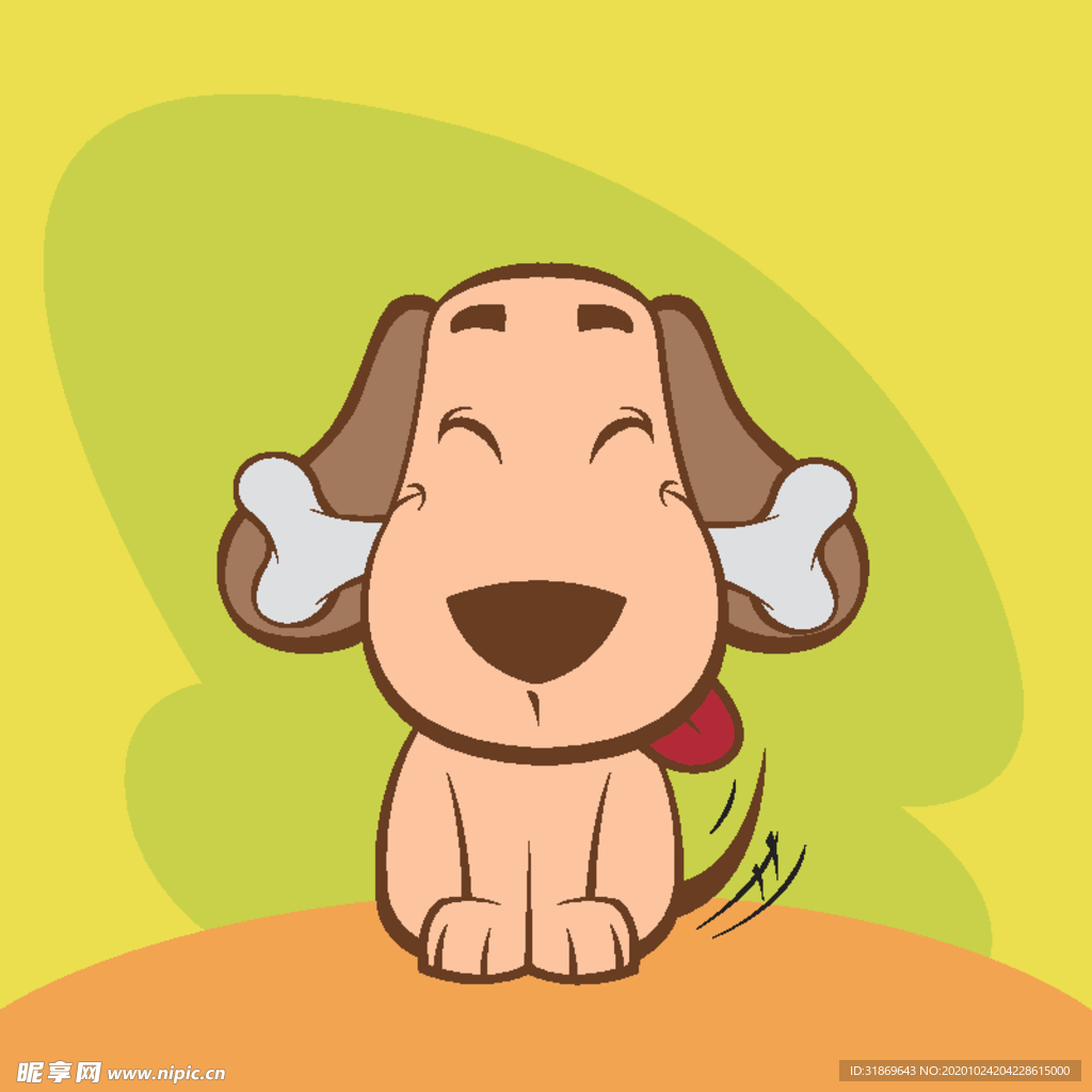 狗 DOG 动物 卡通