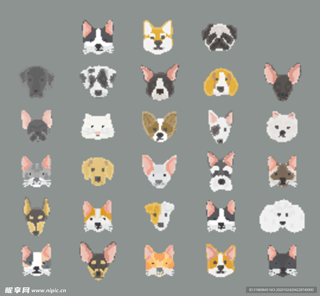 狗 DOG 动物 卡通