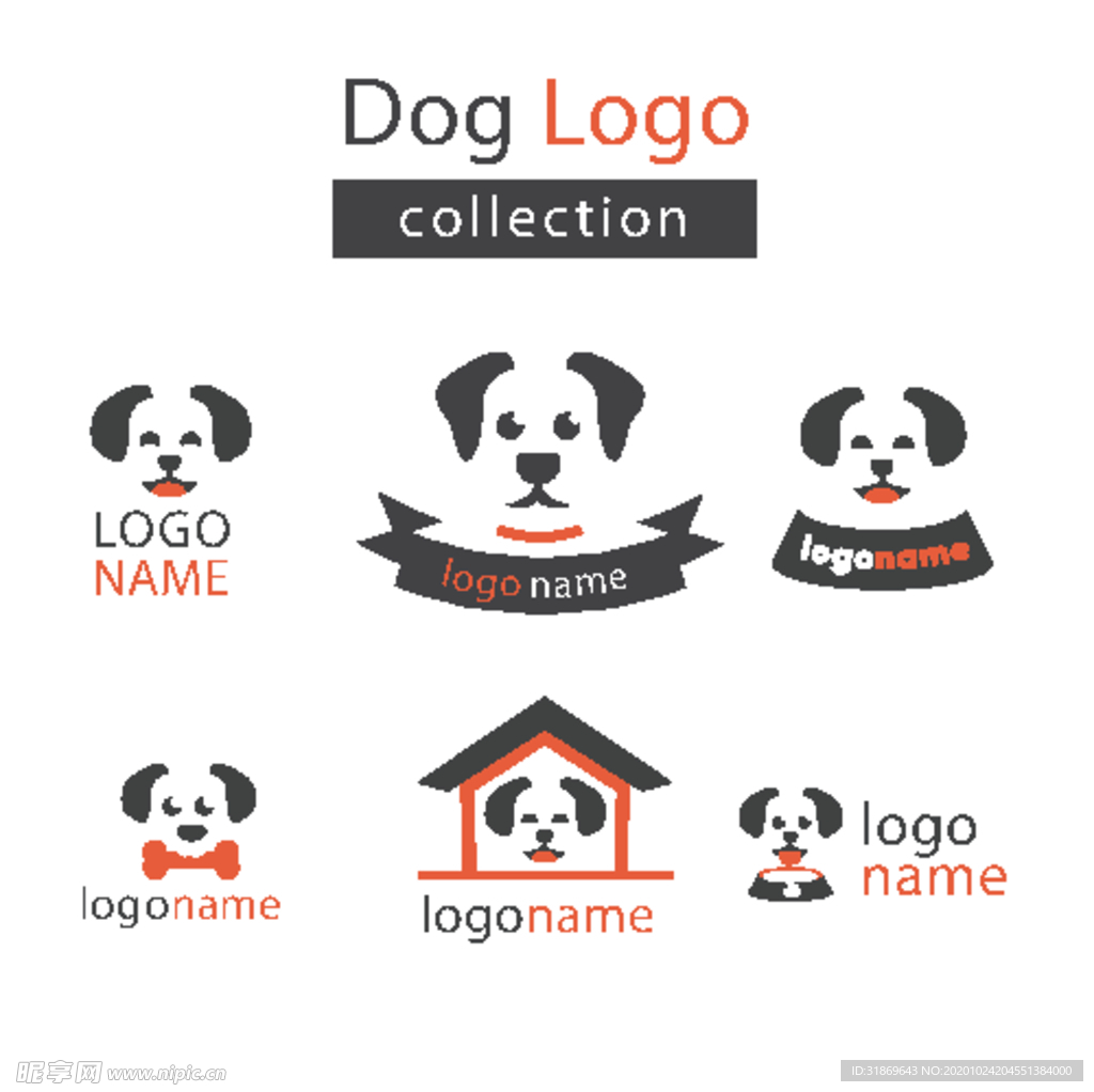 狗 DOG 动物 卡通