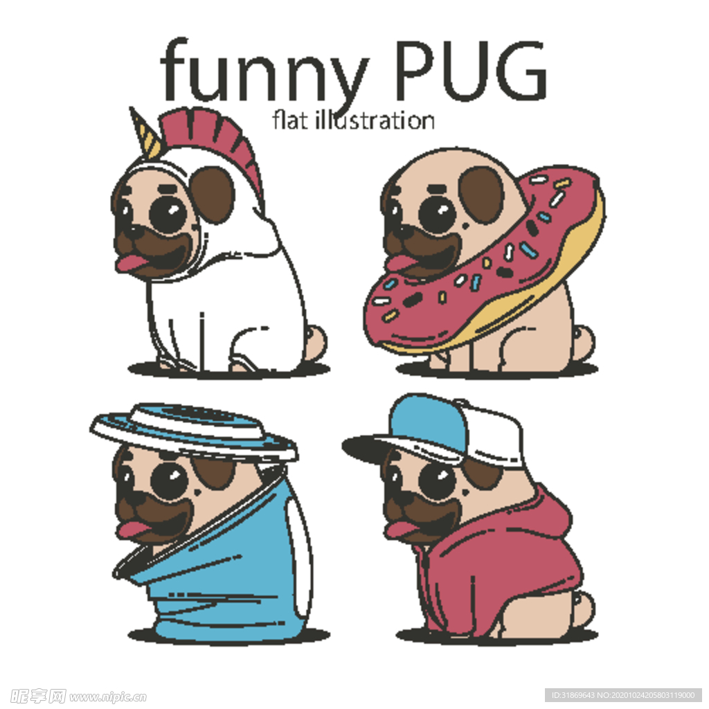 狗 DOG 动物 卡通