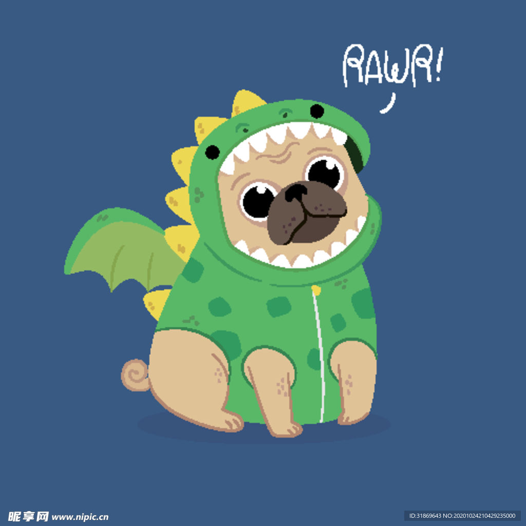 狗 DOG 动物 卡通