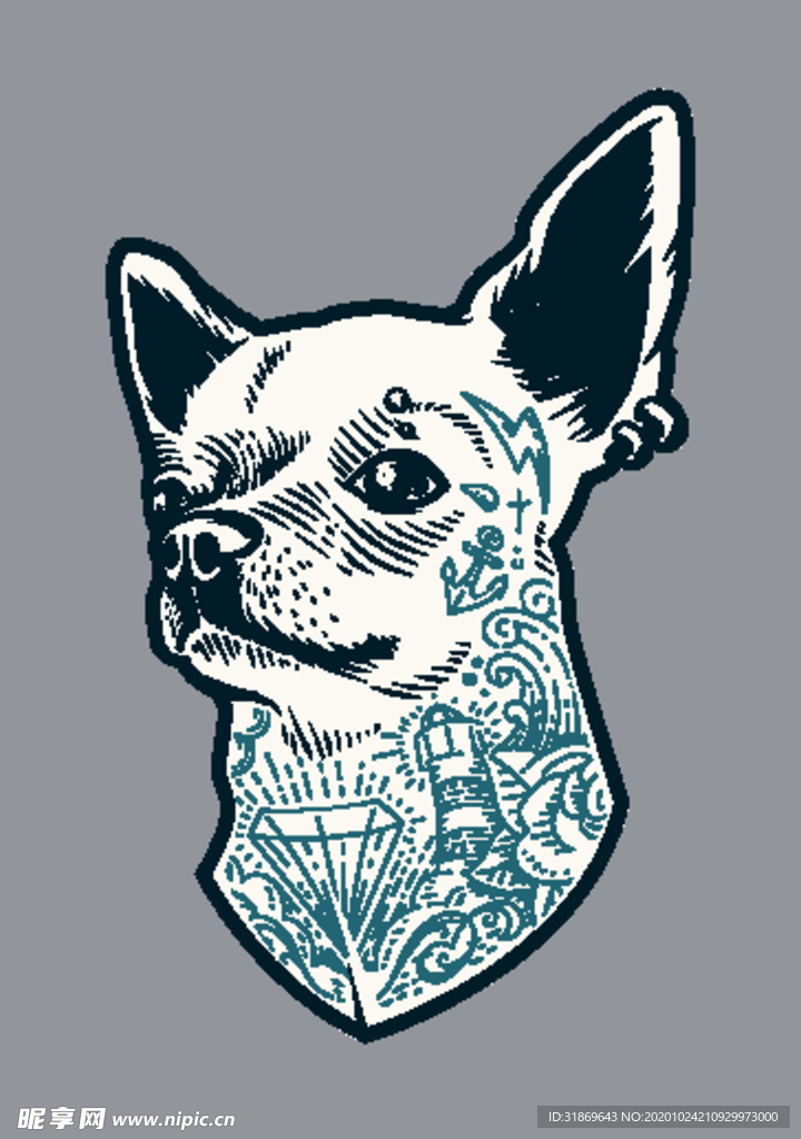 狗 DOG 动物 卡通