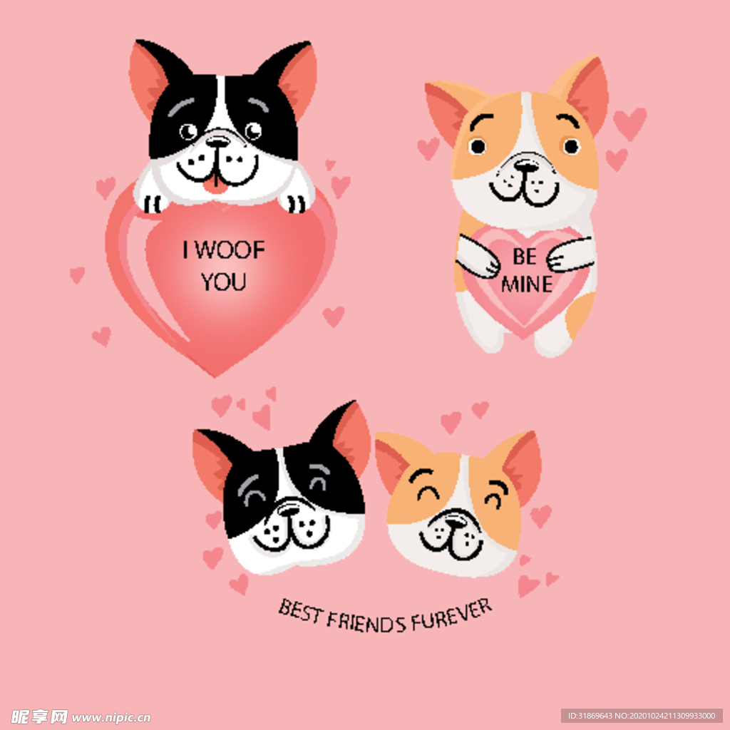 狗 DOG 动物 卡通