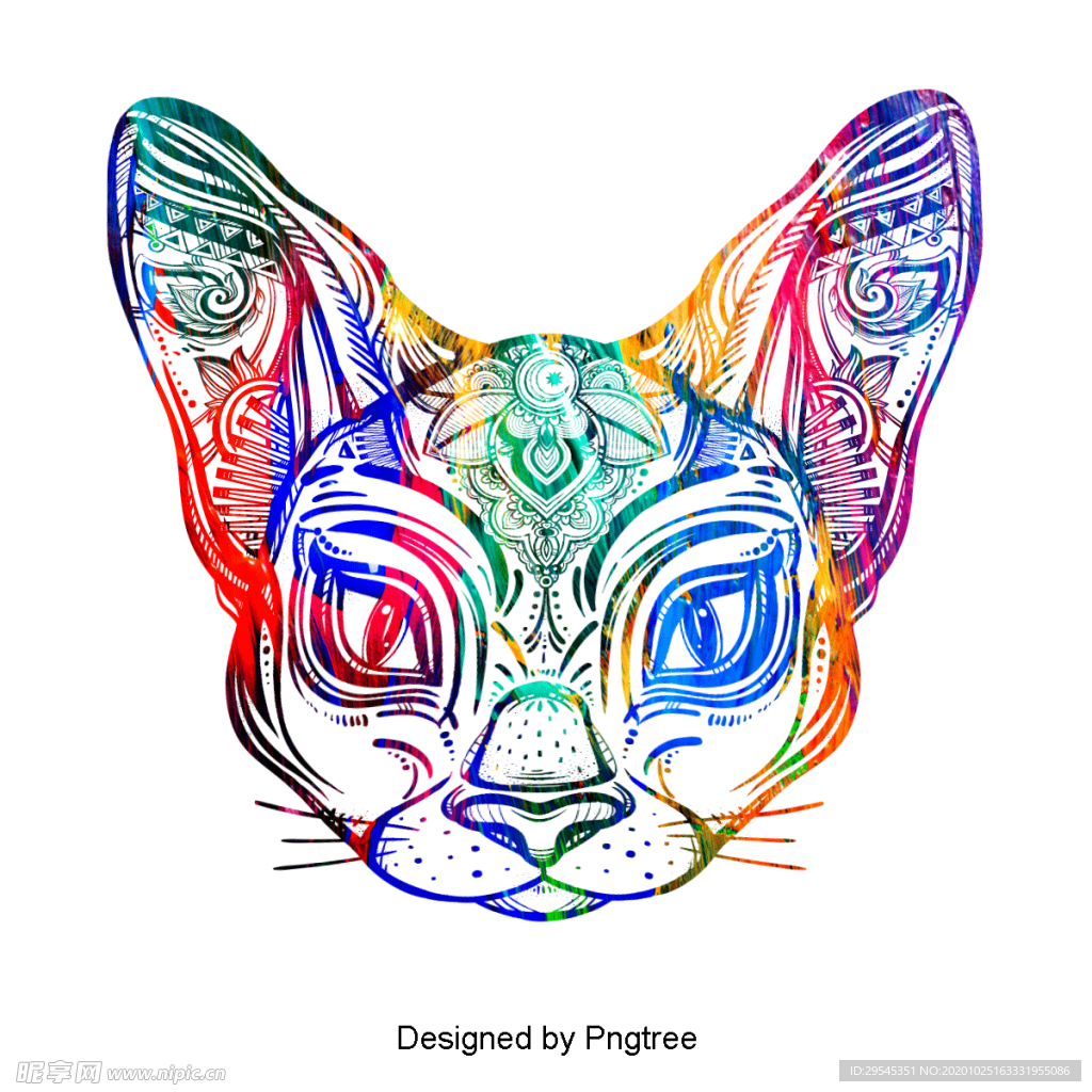 数码设计  大牌   猫咪