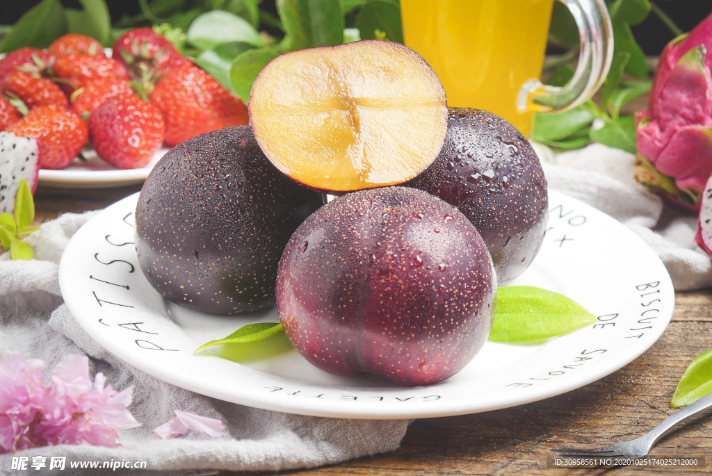 鲜水果 水果促销 水果店挂画