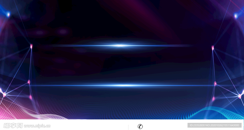 闪光科技感广告背景