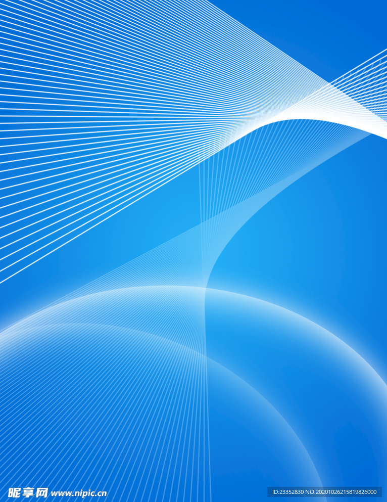 原创简约科技感蓝色背景
