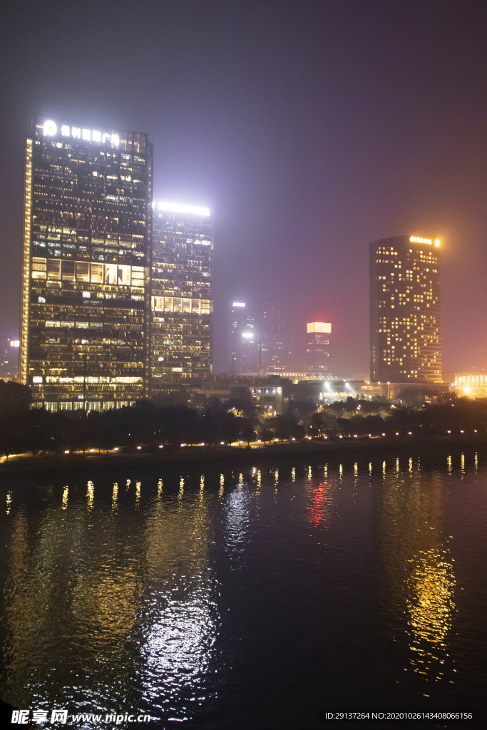 江边夜景