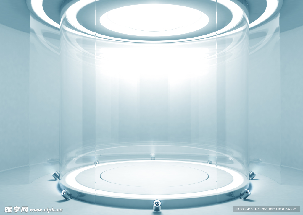 展台立体活动背景海报素材