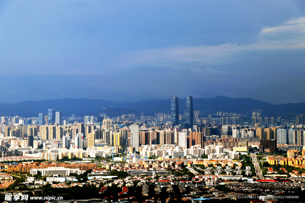 大城市建筑风景摄影