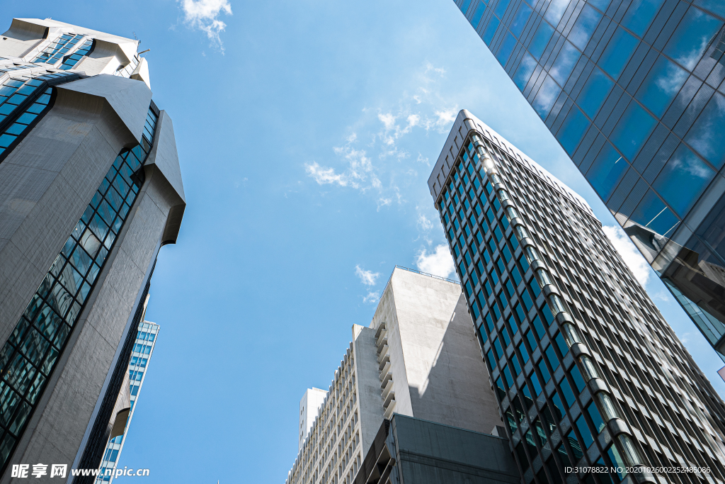 大城市建筑风景摄影