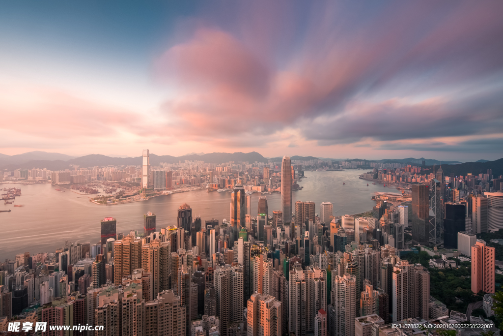 大城市建筑风景摄影