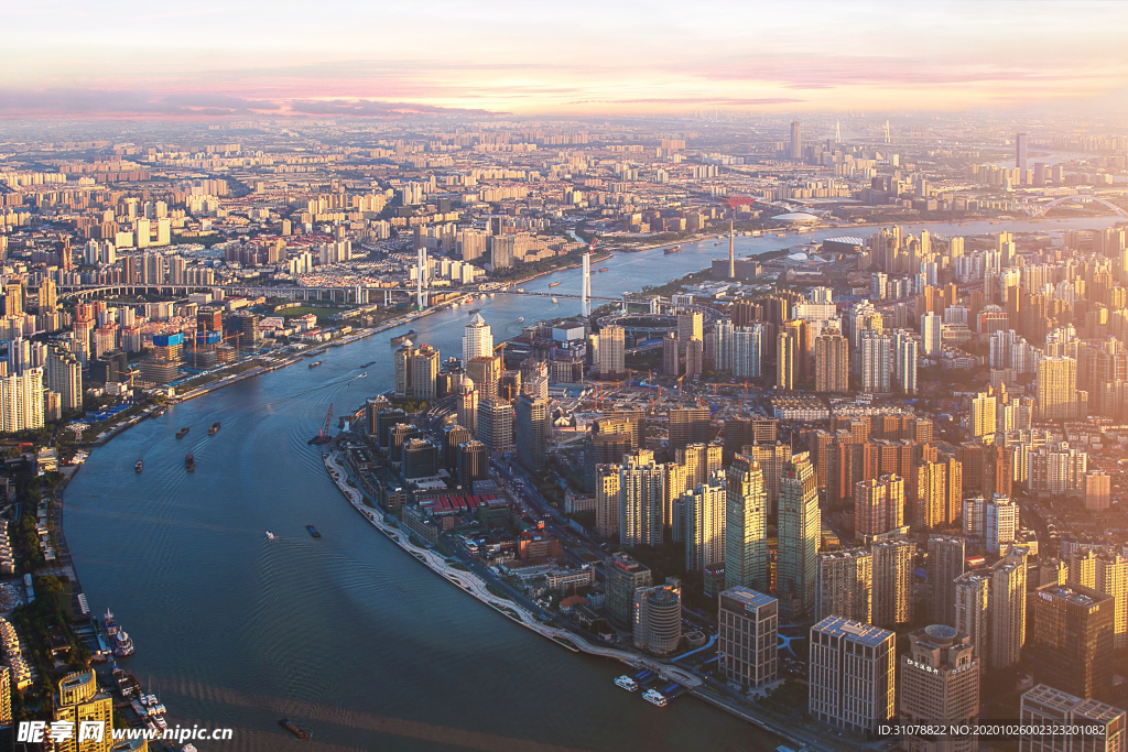 大城市建筑风景摄影