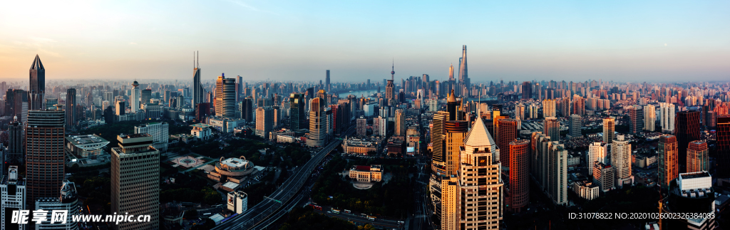 大城市建筑风景摄影