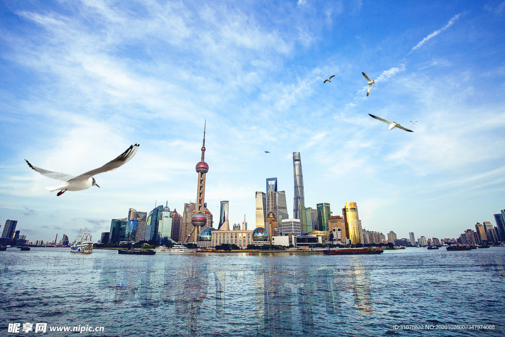 大城市建筑风景摄影