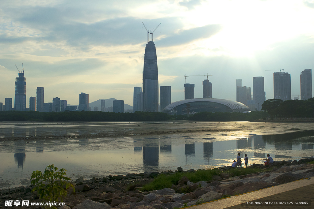 大城市建筑风景摄影
