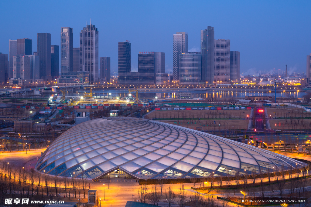 大城市建筑风景摄影