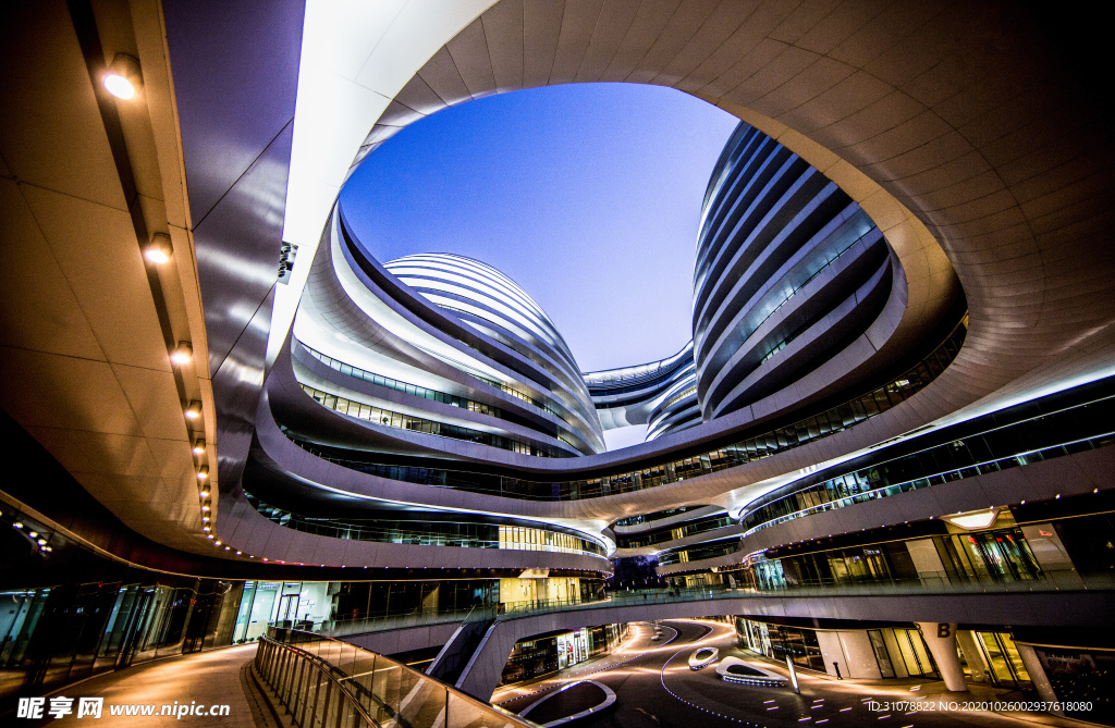 大城市建筑风景摄影