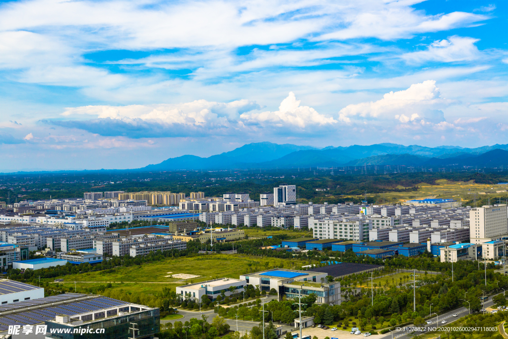 大城市建筑风景摄影