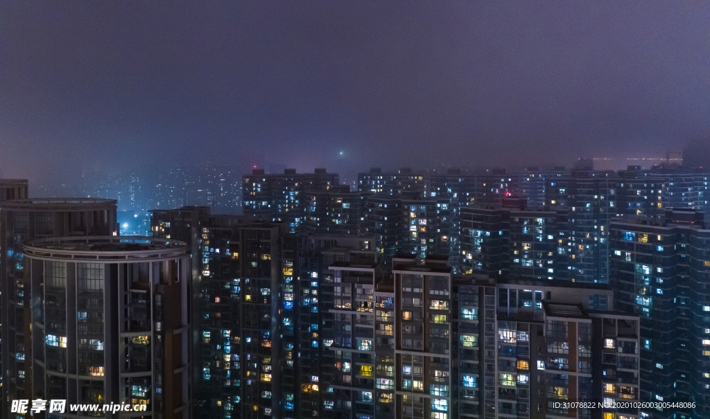 大城市建筑风景摄影