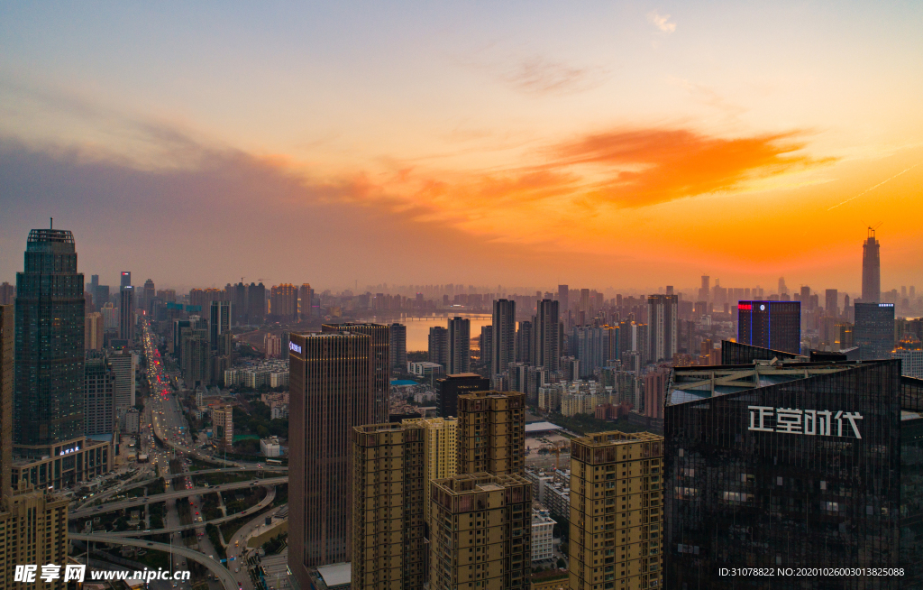 大城市建筑风景摄影