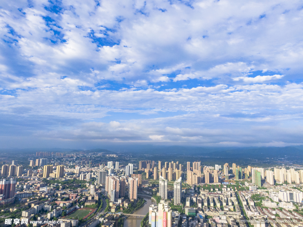 大城市建筑风景摄影