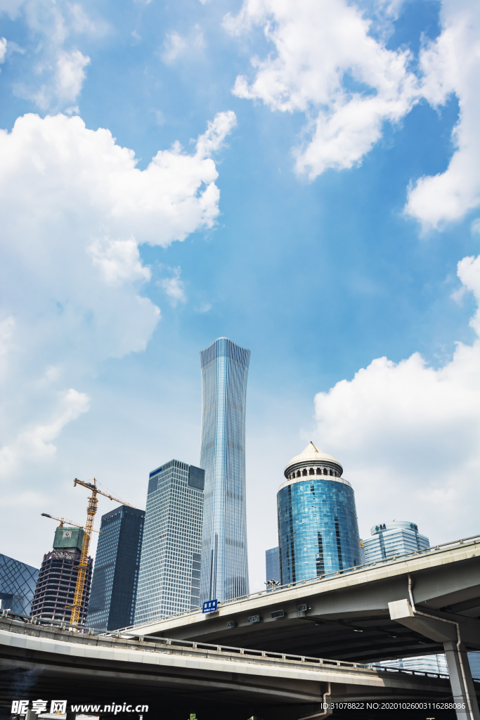 大城市建筑风景摄影