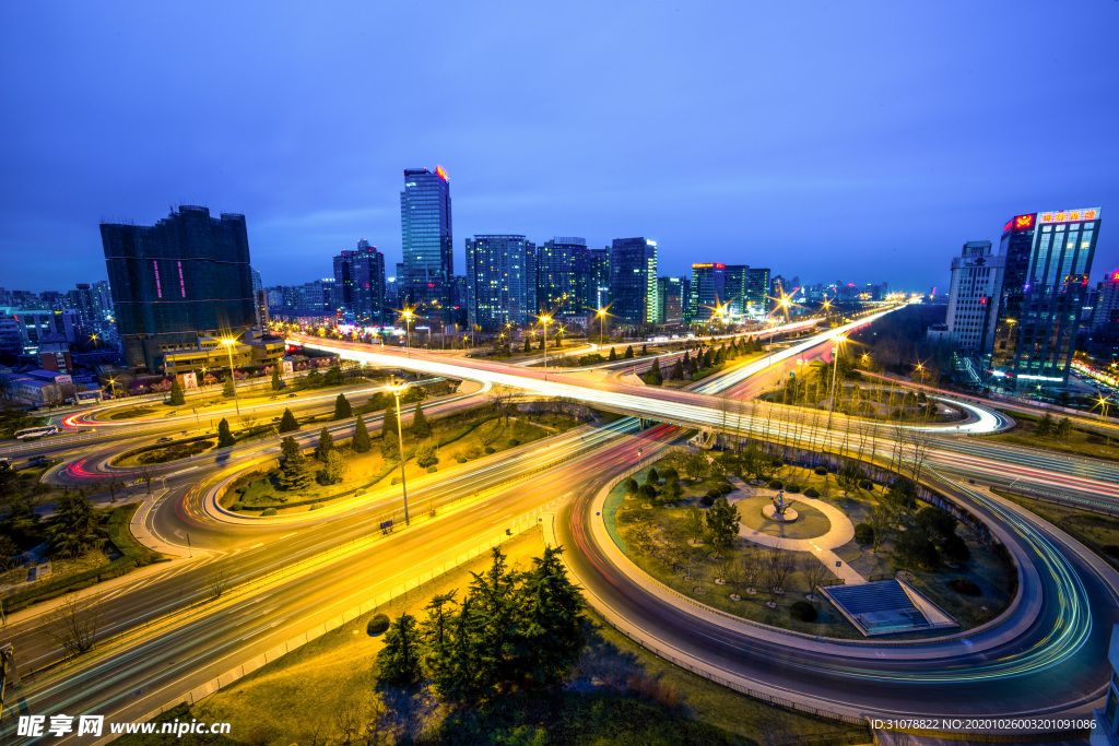 大城市建筑风景摄影