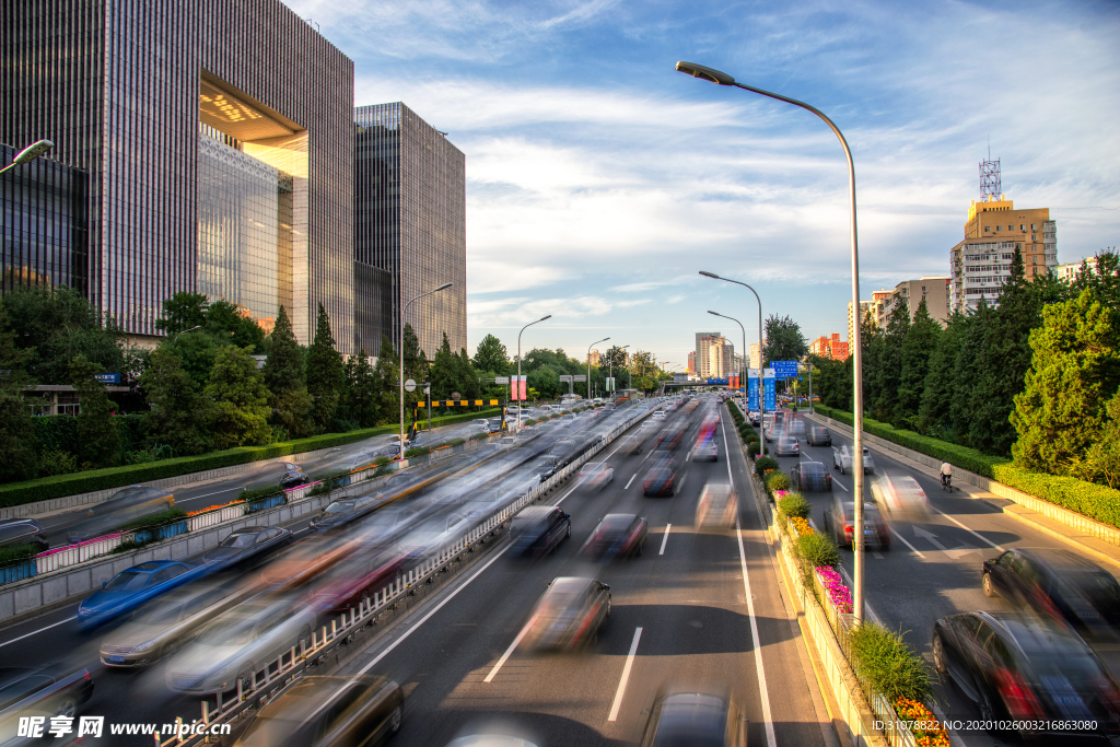大城市建筑风景摄影