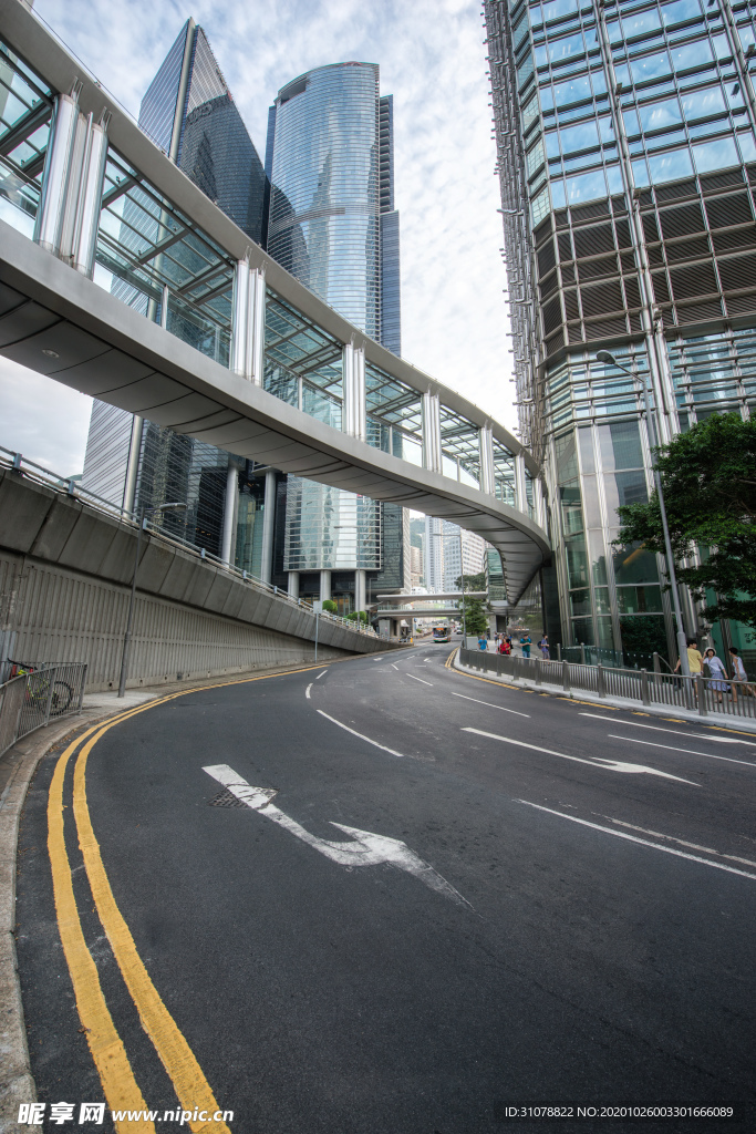 大城市建筑风景摄影