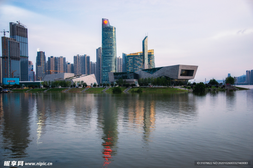 大城市建筑风景摄影