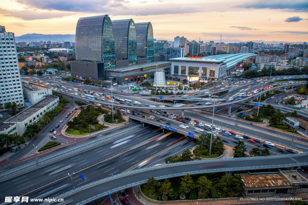 大城市建筑风景摄影