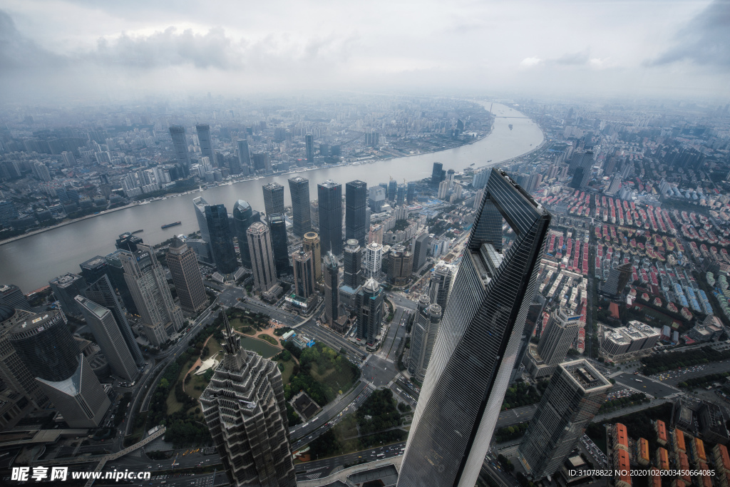 大城市建筑风景摄影